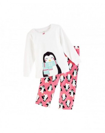 Carters Girls Sleeve Penguin Pajama