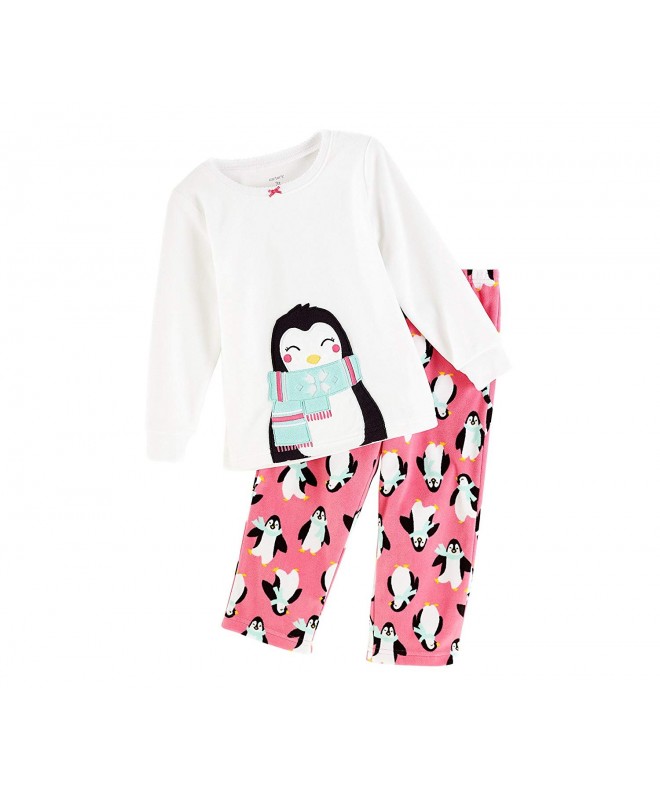 Carters Girls Sleeve Penguin Pajama