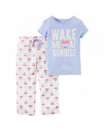 Carters Girls 2 Piece Sunrise Pajama