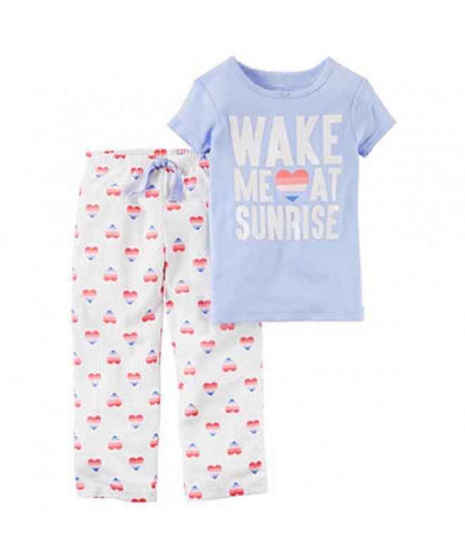 Carters Girls 2 Piece Sunrise Pajama