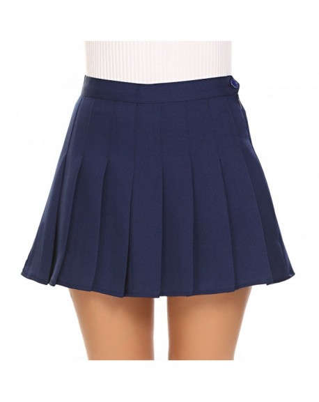 Japanese Women Tennis Pleated Mini Skirt School Girl Skater Skirt ...