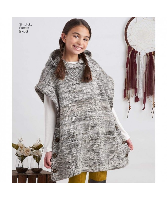 Simplicity Patterns US8756K5 Children 7 8 10 12 14