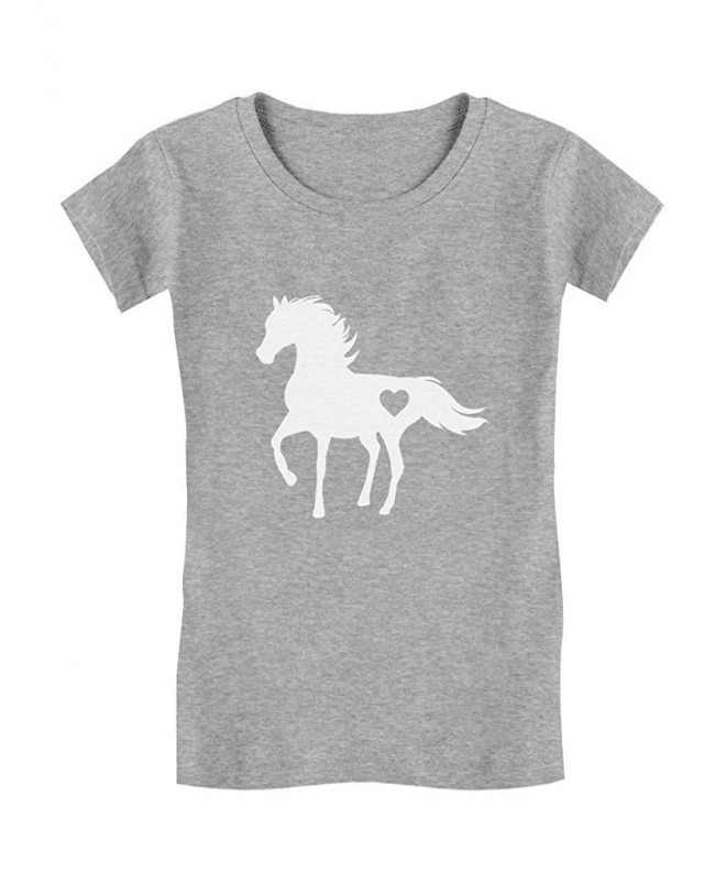 Tstars Horses Toddler Fitted T Shirt