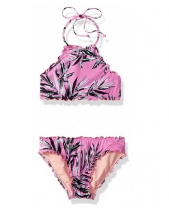Hobie Bikini Ruffle Hipster Swimsuit