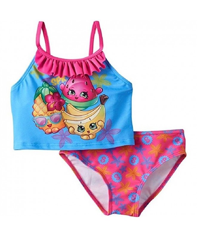 Shopkins Girls Tankini Swimsuit Bathing