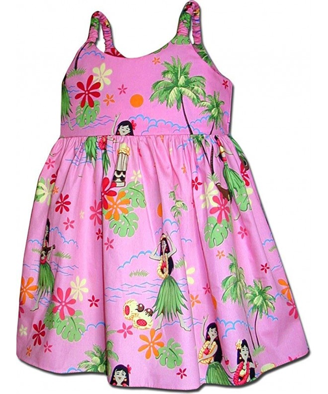 Hula Girls Toddlers Hawaiian Dresses