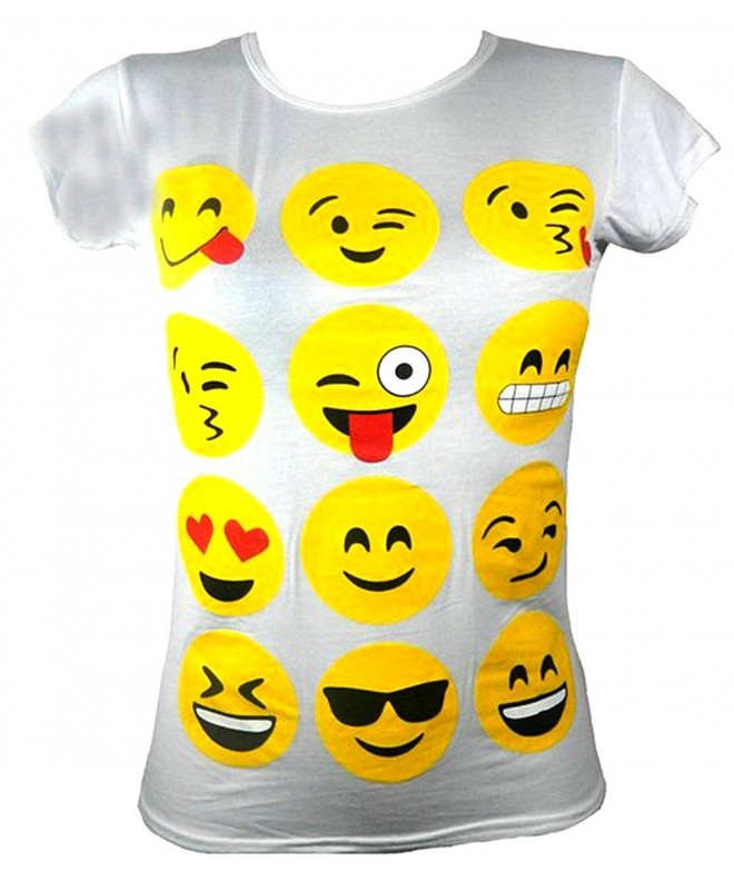 T SHIRTS LEGGINGS EMOTICONS SMILEY SLEEVE