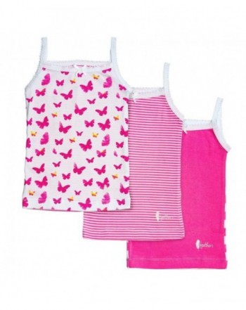 Feathers Girls Butterfly Tagless Undershirts