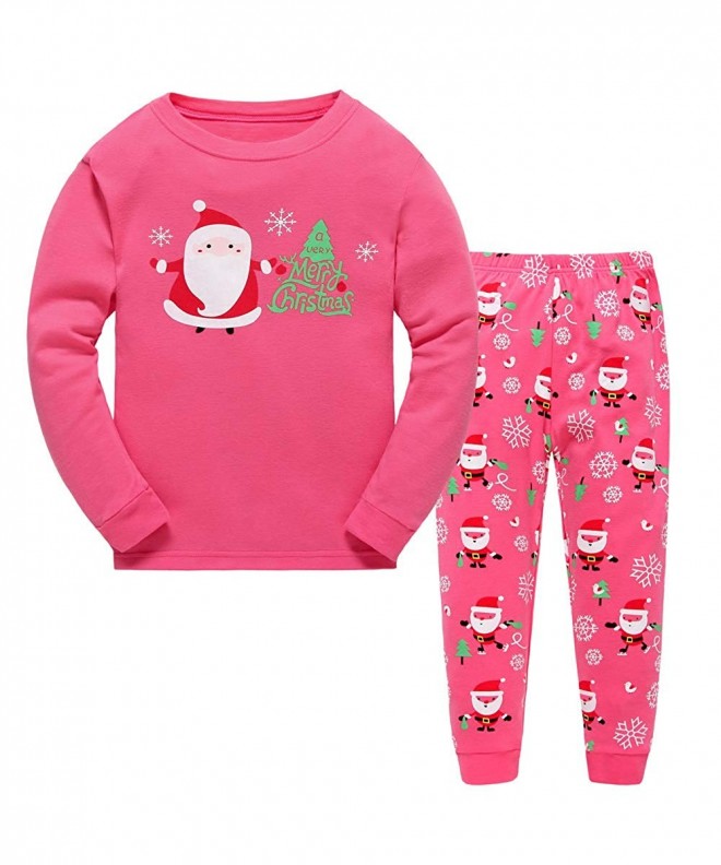 Christmas Pajamas Sleepwear Clothes Cotton