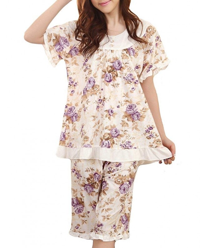 MyFav Floral Printed Fashion Sleepwear