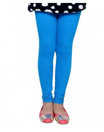 Indistar Girls Cotton Turquoise Legging_5 6