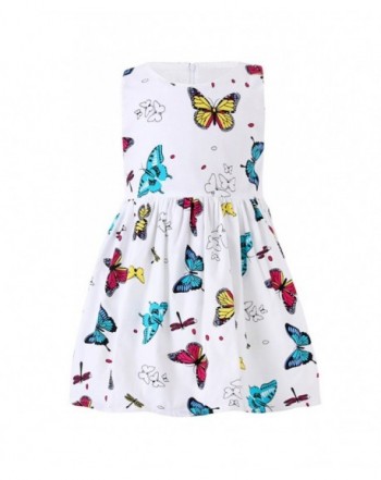 SMILING PINKER Butterfly Dresses Toddler