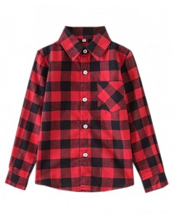 SANGTREE Mommy Girls Sleeves Flannel