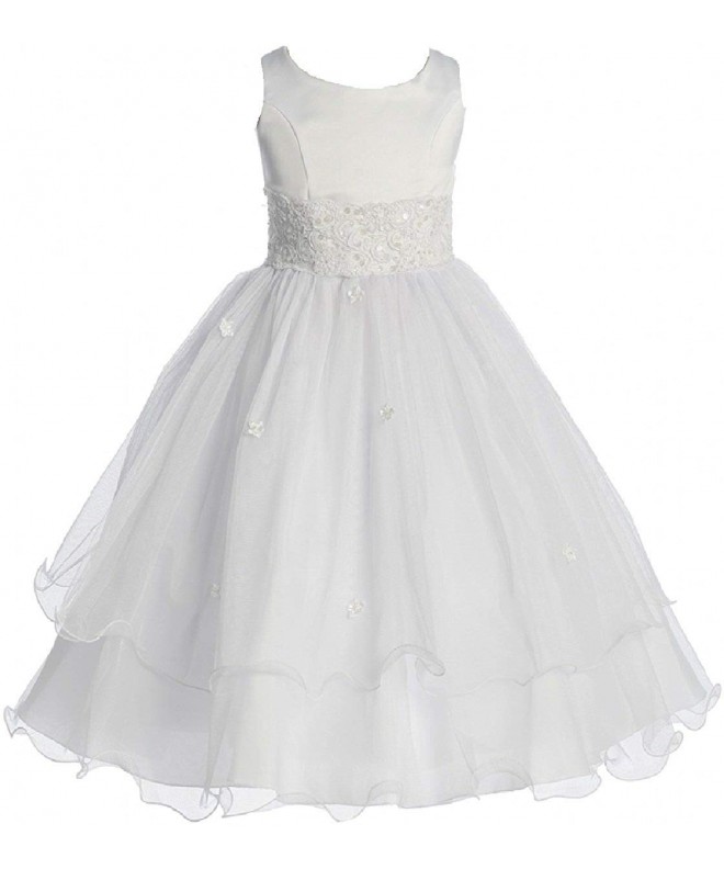 BluNight Collection Embroidery Communion Dresses