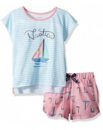 Nautica Girls Piece Short Pajama
