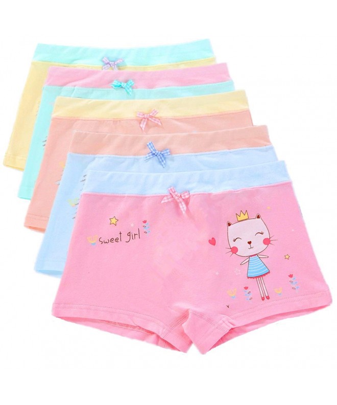 Girls' Boyshort Toddler Briefs Cotton Underwear 5pk Panties - D -  CR18DHRYA3Q