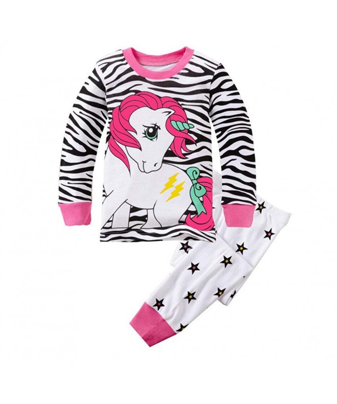 ColorStar Sleeve Pyjamas Unicorn Sleepwear