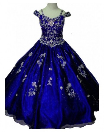 Leho Princess Beading Pageant Dresses