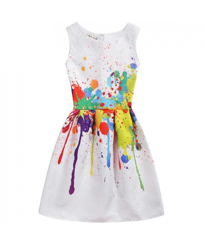 Summer Sleeveless Dresses Toddler Clothes