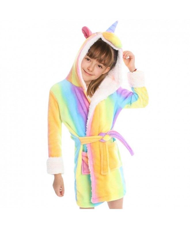 Standie Bathrobe Unicorn Sleepwear Nightgown