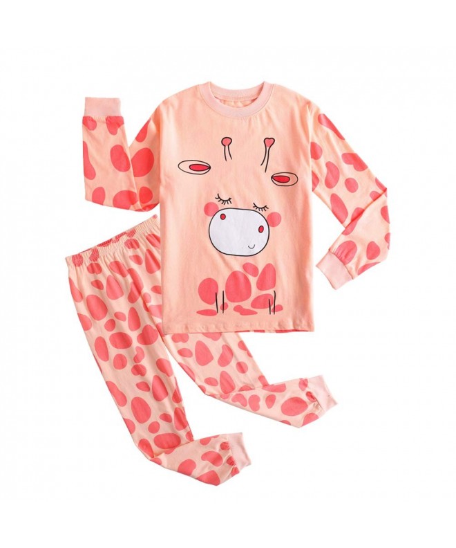 HongShow Giraffe Patterns Fashion Sleepwear