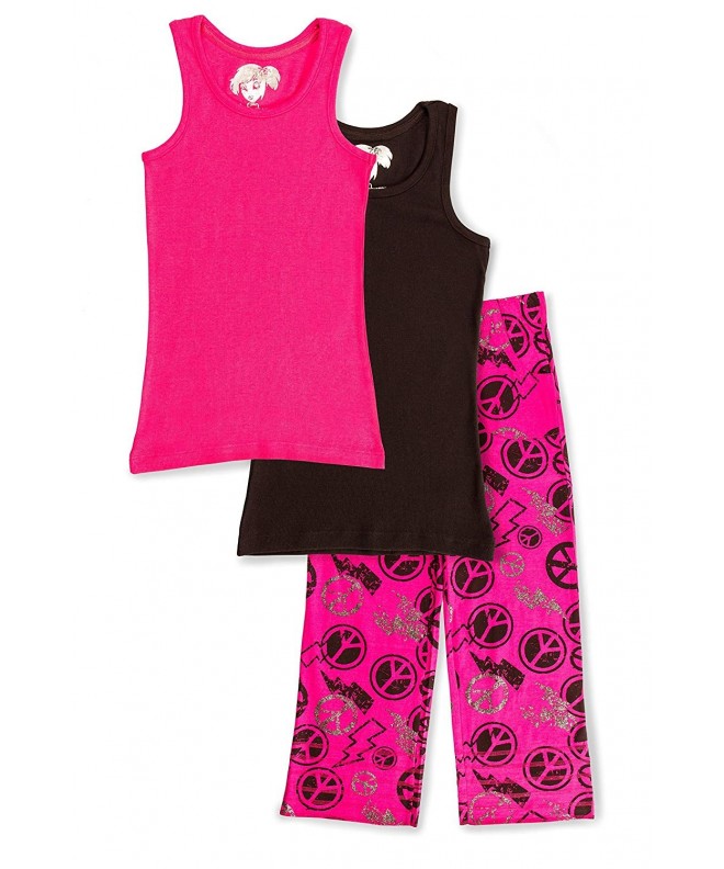 Girls Dots Dreams Piece Pajamas