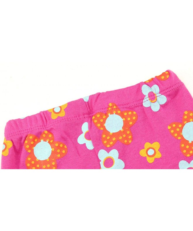 Zebra Little Girls Pajamas 100% Cotton Childrens Short Pant Clothes Set ...