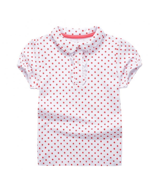 UNACOO Toddler Shirts Collar Sleeves