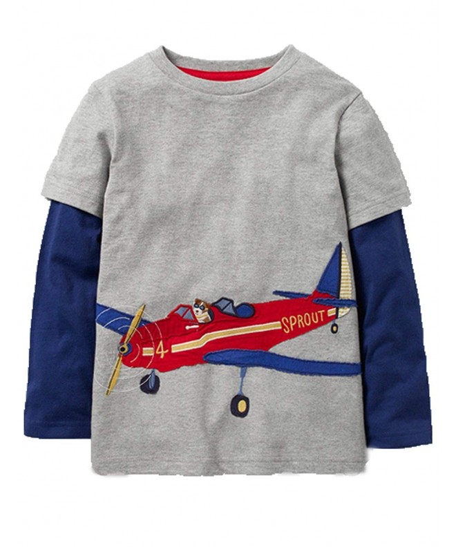 Mengmeng Little Cotton Aircraft T Shirts