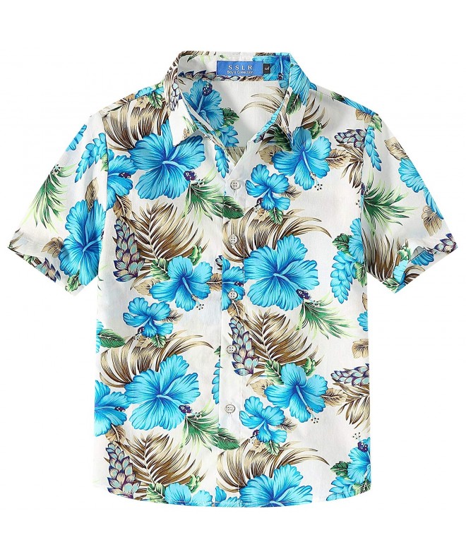 SSLR Hibiscus Cotton Sleeve Hawaiian