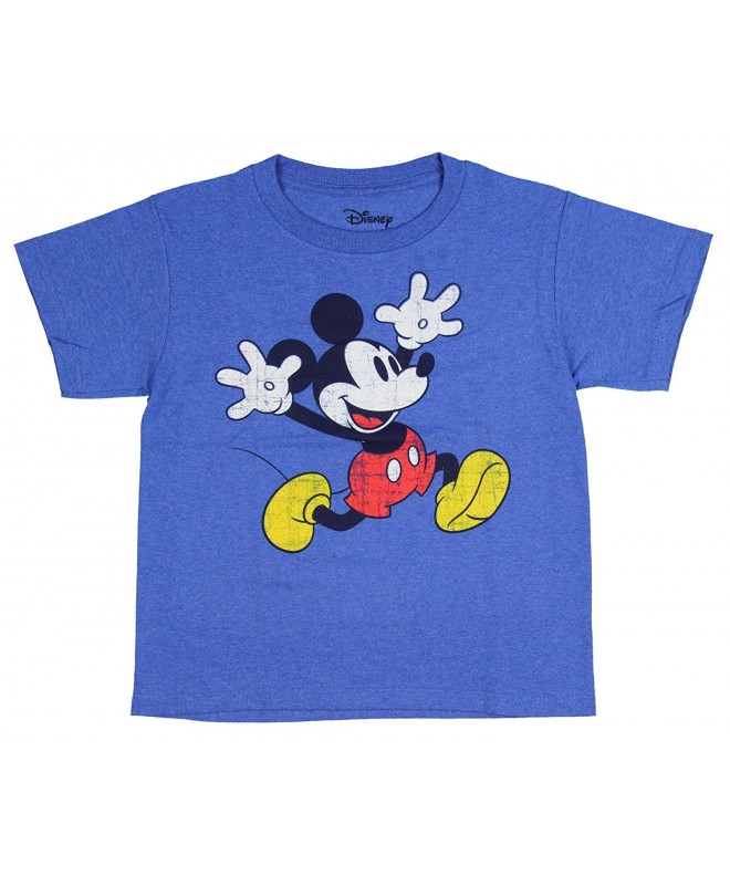 T Shirt Running Distressed Cartoon Character