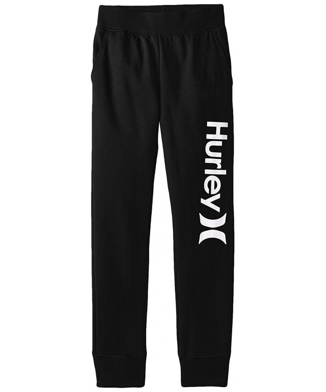 Hurley Boys Thermal Black Jogger