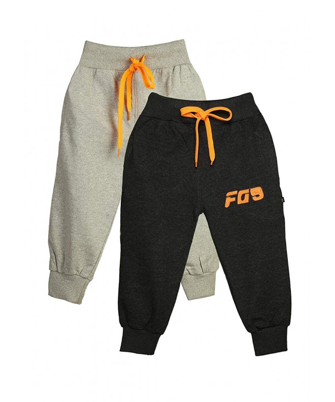 Fingers Girls Toddlers Cotton Joggers Pack