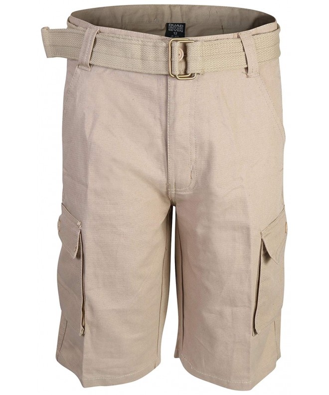Quad Seven Ripstop Belted Shorts
