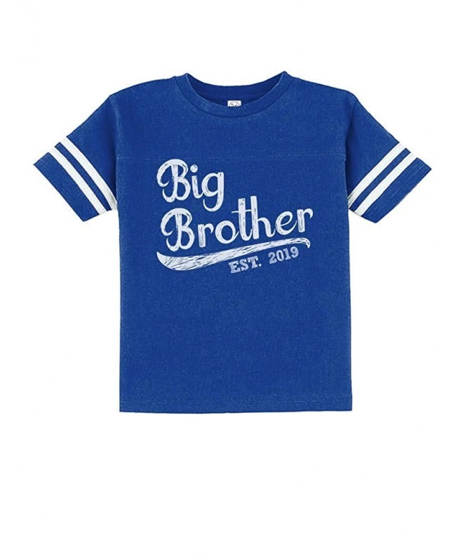 Gift for Big Brother 2019 Siblings Gift Toddler Jersey T-Shirt Tstars