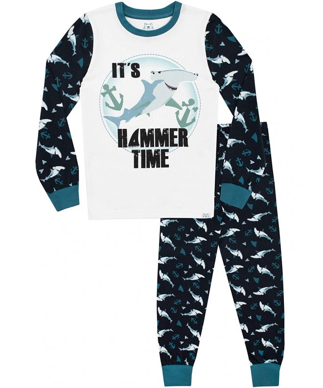 Harry Bear Boys Shark Pajamas