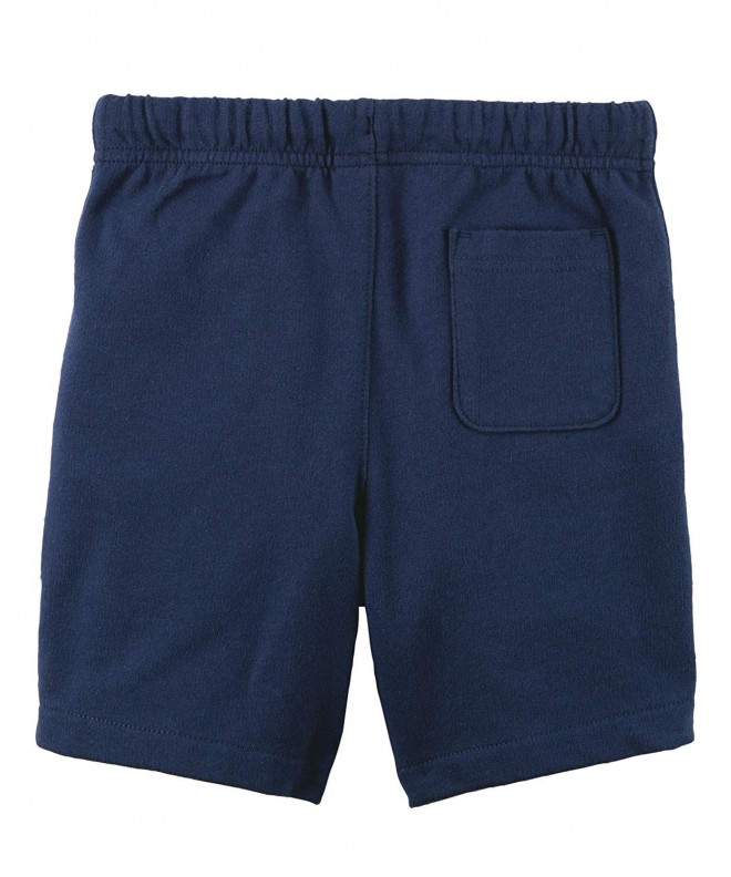 Set of 2 Boy's Cotton Pull On Shorts Toddler Little and Big Boys (3T ...