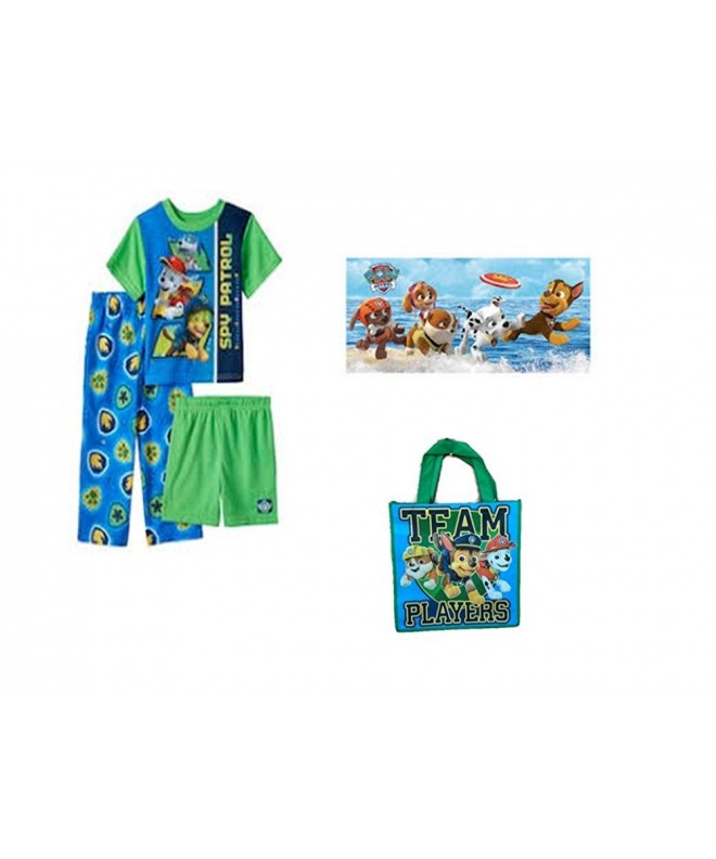 Nickelodeon Patrol 3 Piece Pajamas Towel