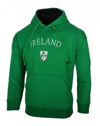 Ireland Shamrock Crest Hooded Sweatshirt