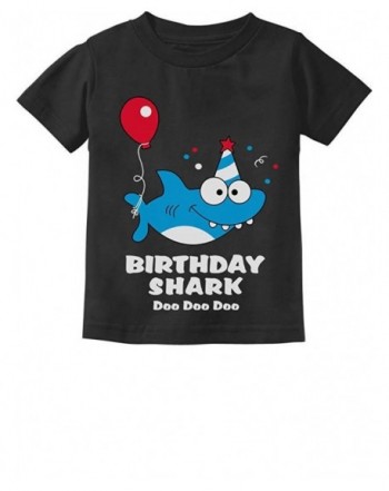 Tstars Birthday Shark Toddler T Shirt