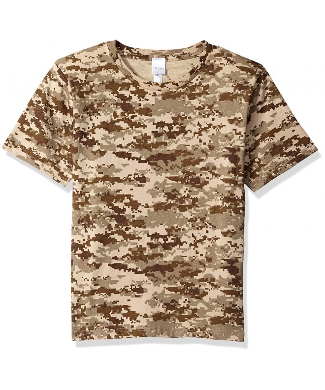Clementine Boys Outdoor Camouflage T Shirt