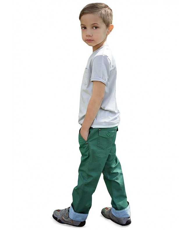 Dakomoda Toddler Cotton Green Pants