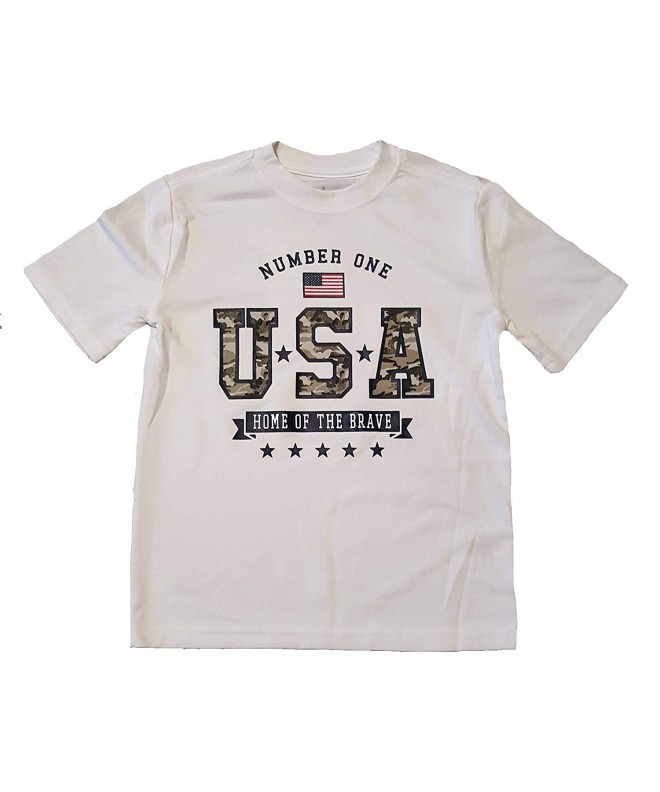 Made USA Number Graphic T Shirt