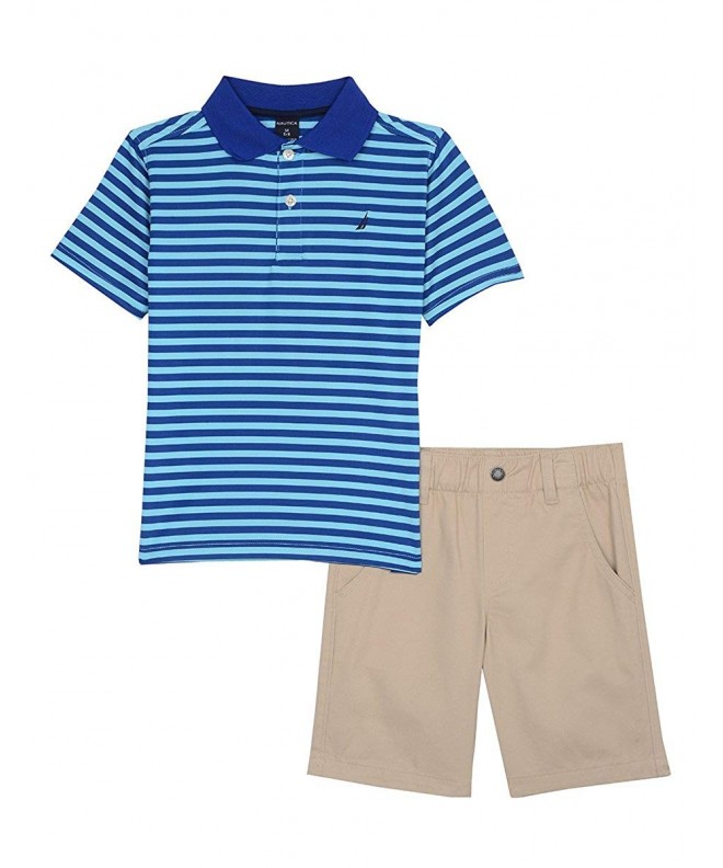 Nautica Boys Piece Shirt Short