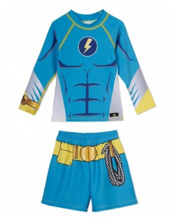 Little Boys Superhero Trunks Swimsuit