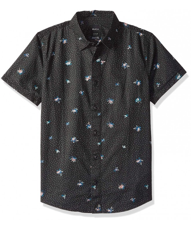 RVCA Scattered Short Sleeve Button