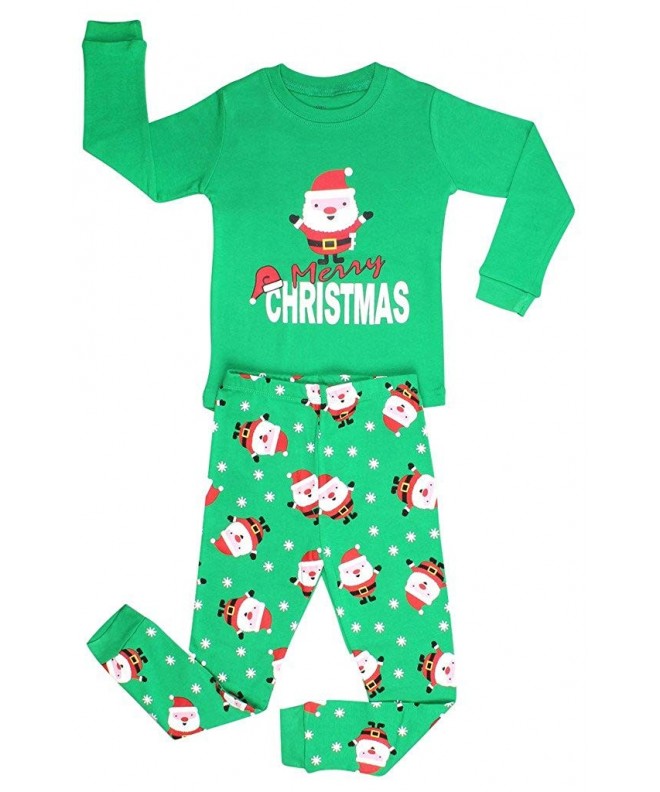 Elowel Christmas Pajamas Cotton Size6M 12Y