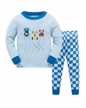 Racing Pajamas Sleepwear Children Clothes