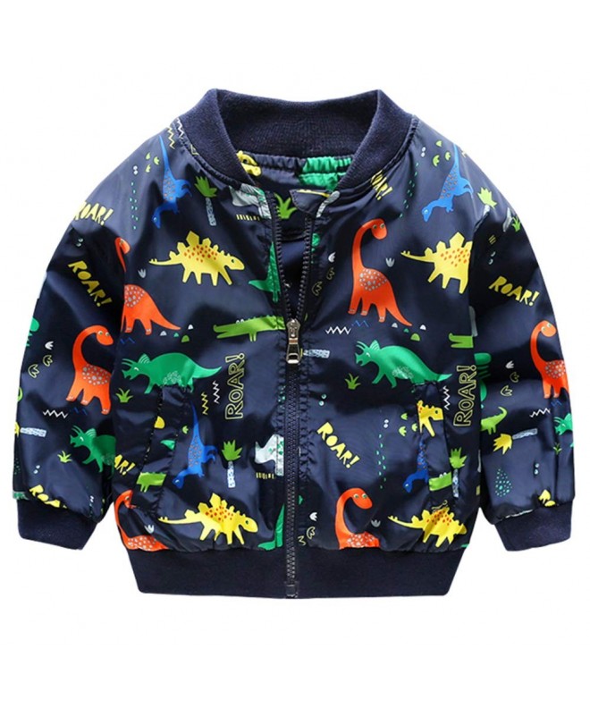 CM Kid Toddler Clothes Dinosaur Windbreaker