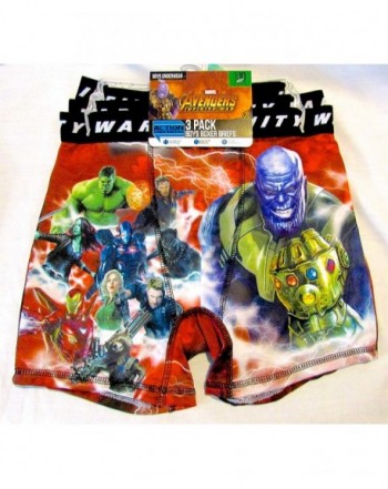 Action Underwear Boxer Briefs Avengers